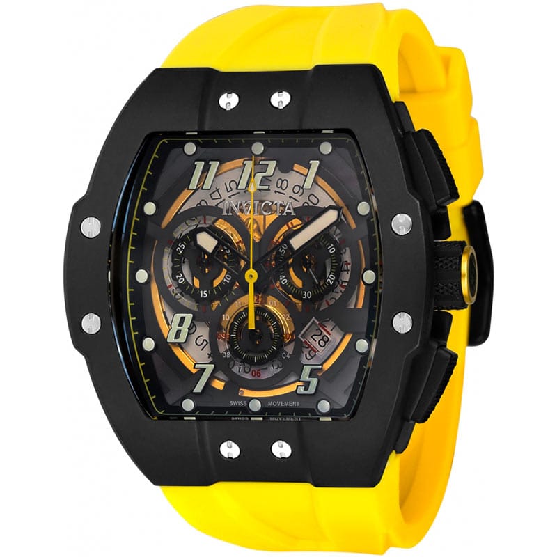 Invicta IN-40001 Orologio Pro Diver Uomo - Cassa Blu E Oro Rosa, Quarzo, Impermeabile 100m - 3